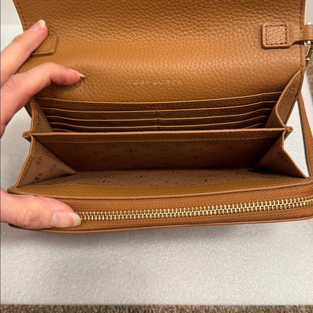 Tory Burch brown Leather Crossbody Bag - Picture 7 of 8